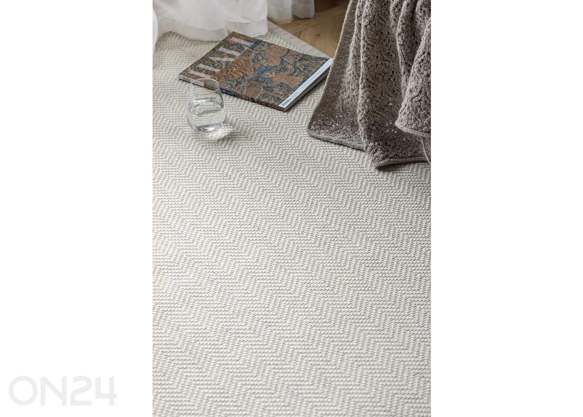 Narma шерстяной ковeр Bergen™ круглый white Ø 200 см увеличить