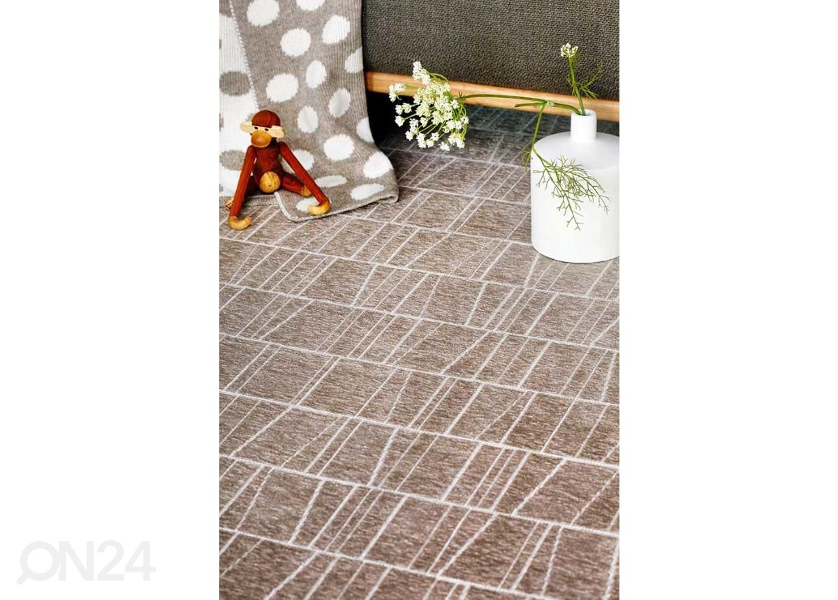 Narma smartWeave® ковер Kursi beige 100x160 см увеличить