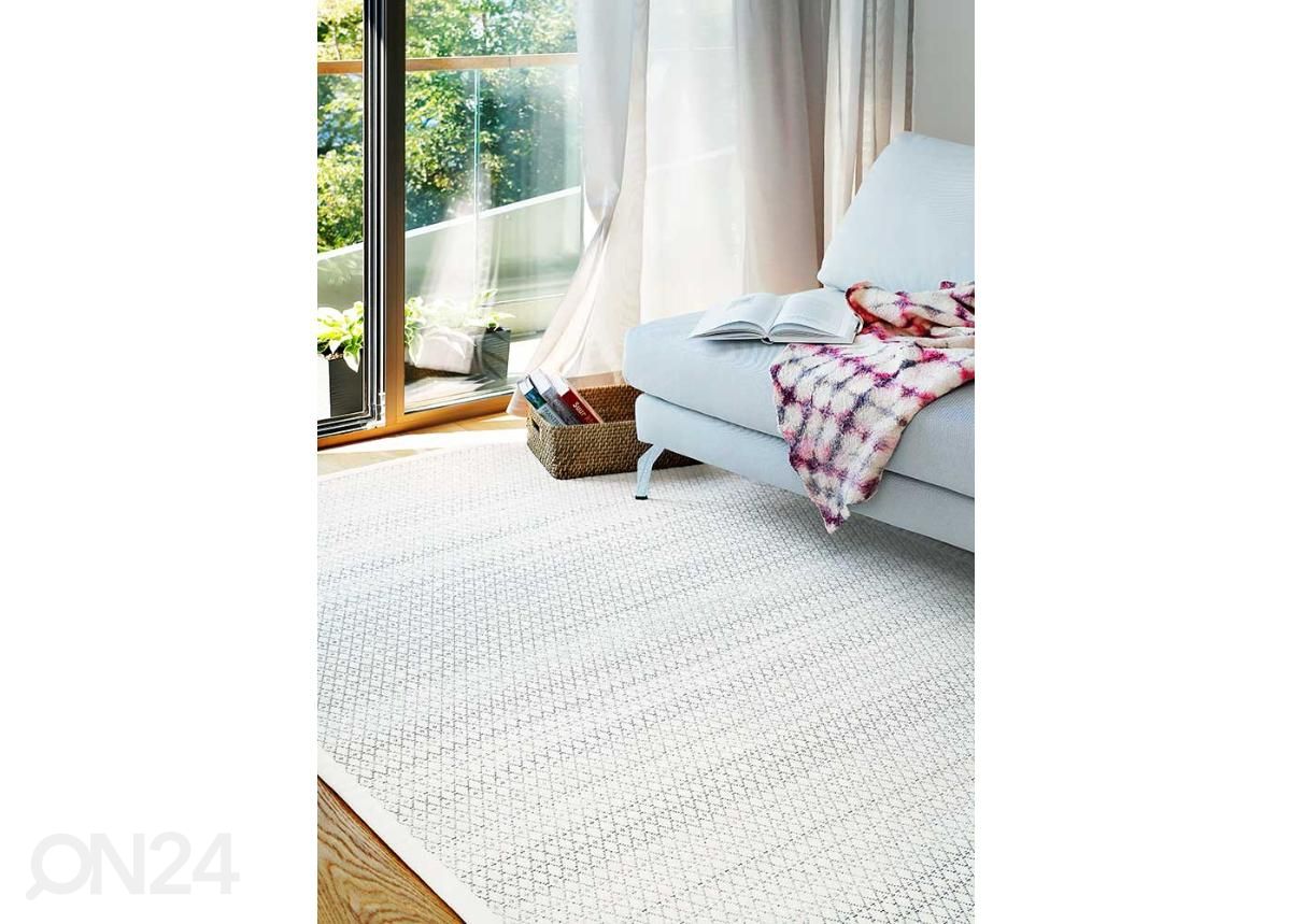 Narma smartWeave® ковер Tsirgu white 100x160 см увеличить