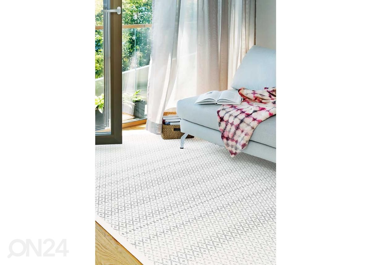 Narma smartWeave® ковер Tsirgu white 100x160 см увеличить