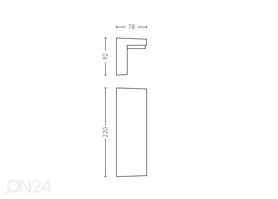 Philips Bustan настенный светильник 2x4,5 Вт 1000 лм 4000K увеличить