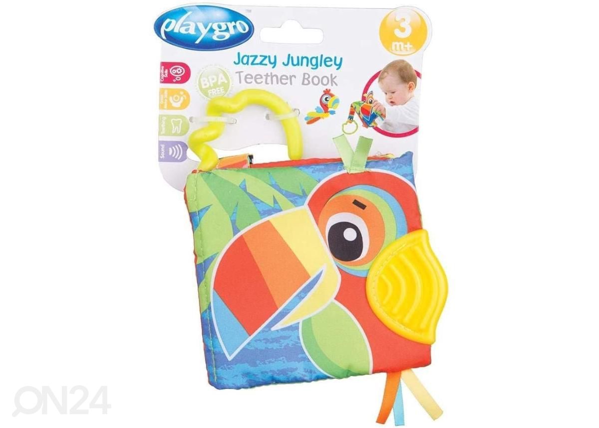 Playgro детская книга Jazzy Jungle увеличить