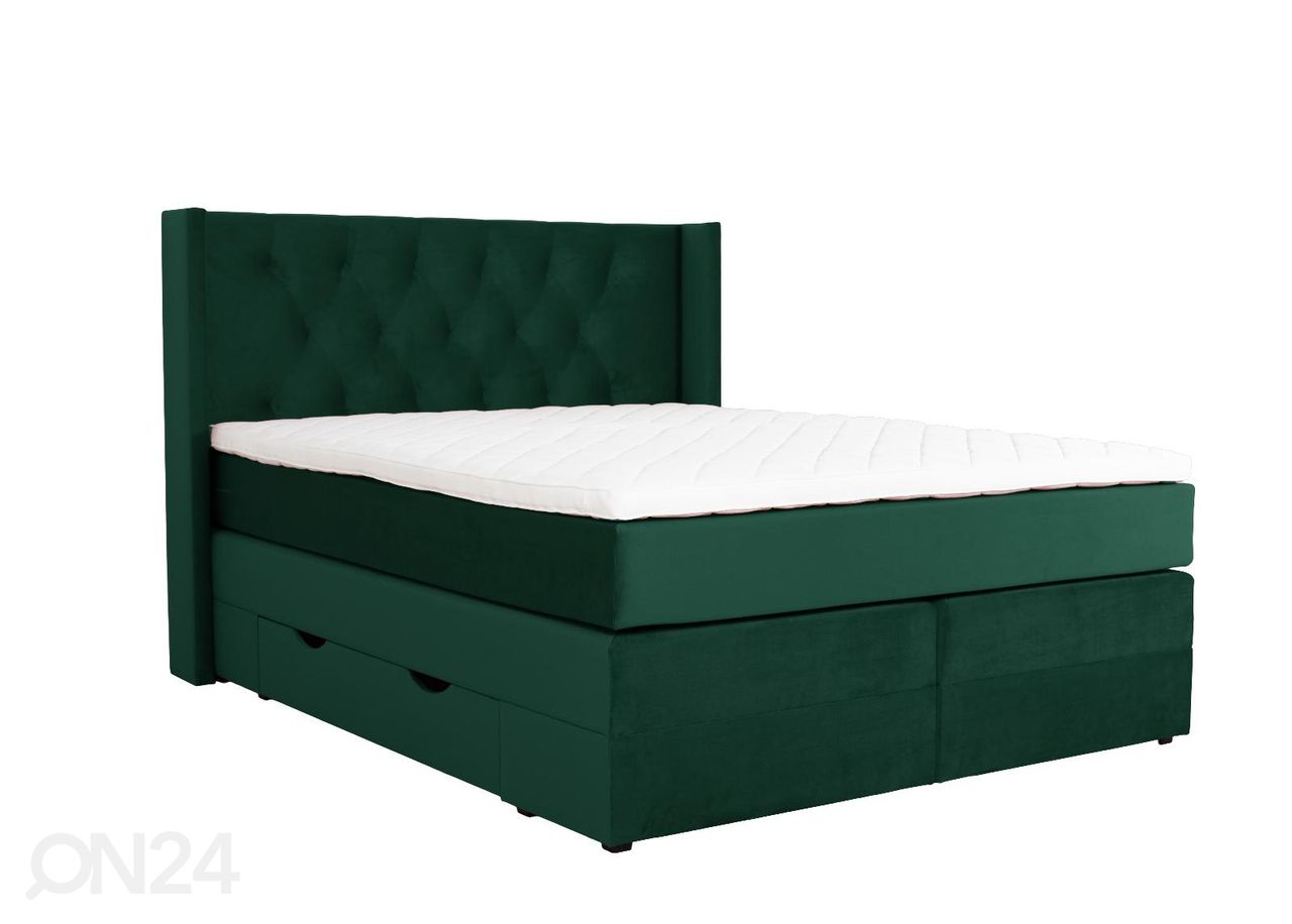 Sime Beds Континентальная кровать с ящиками Elegance 140x200 см увеличить