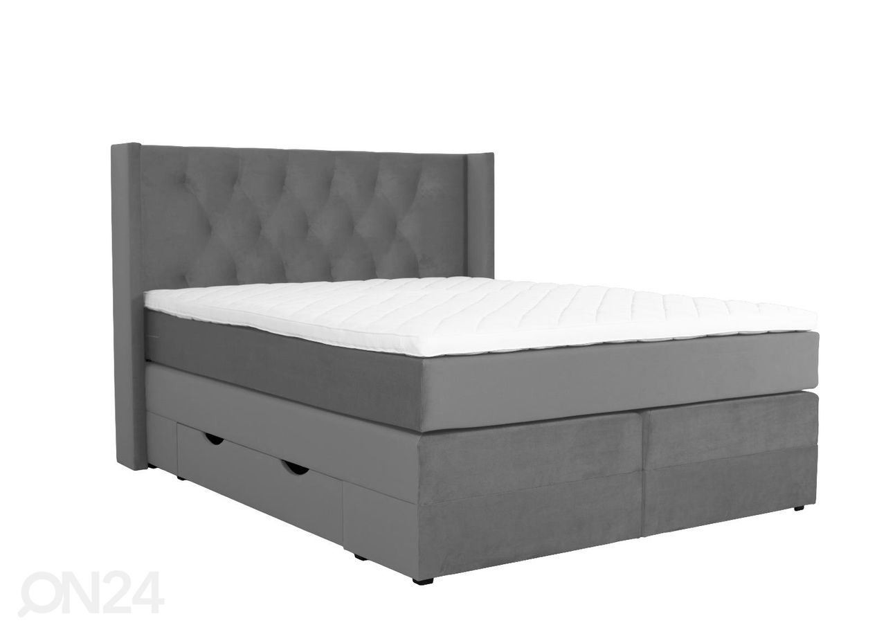 Sime Beds Континентальная кровать с ящиками Elegance 140x200 см увеличить