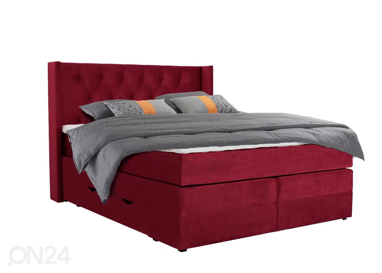 Sime Beds Континентальная кровать с ящиками Elegance 140x200 см увеличить