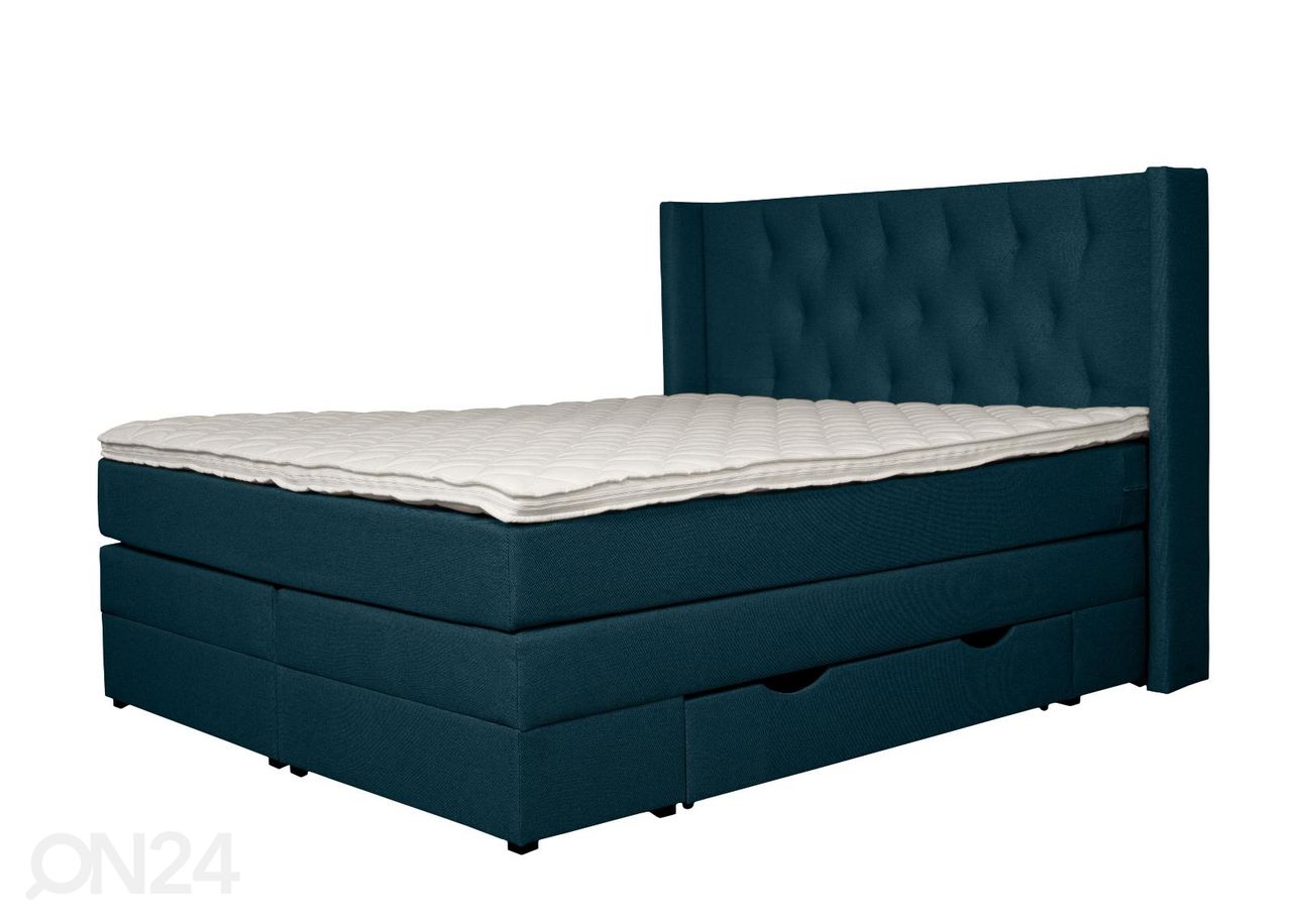 Sime Beds Континентальная кровать с ящиками Sanna 140x210 см увеличить