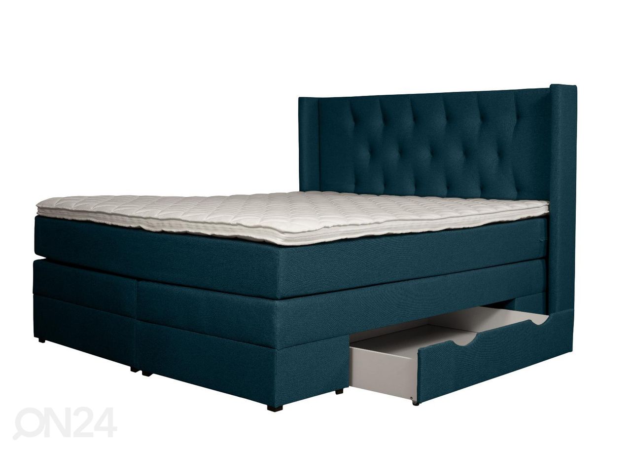 Sime Beds Континентальная кровать с ящиками Sanna 140x210 см увеличить