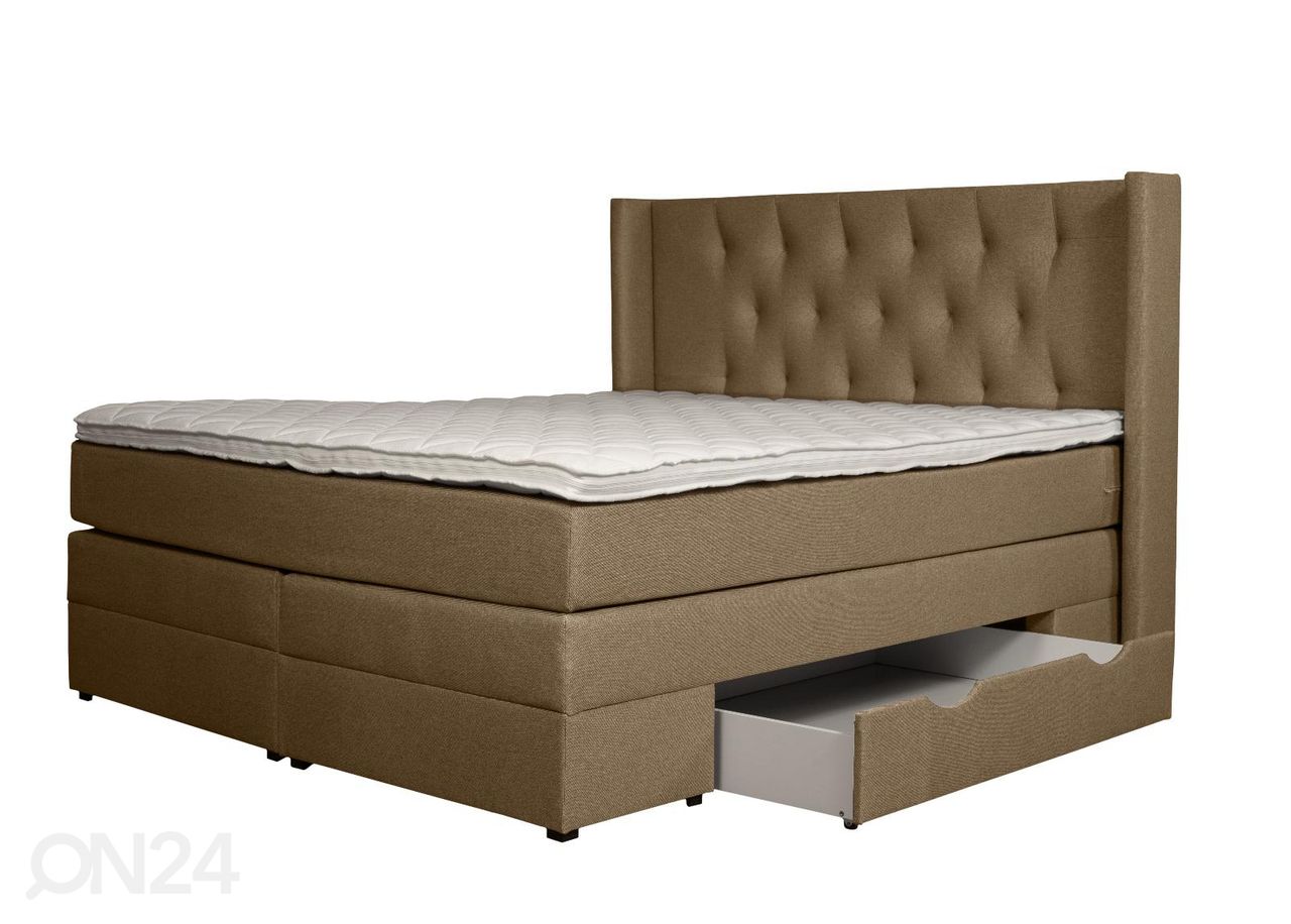 Sime Beds Континентальная кровать с ящиками Sanna 140x210 см увеличить