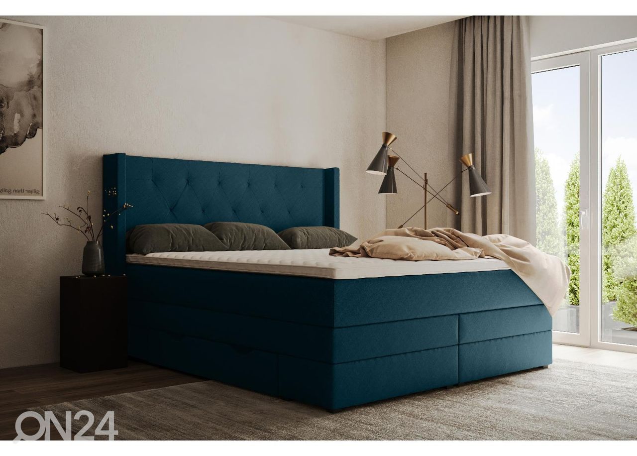 Sime Beds Континентальная кровать с ящиками Sanna 180x210 см увеличить