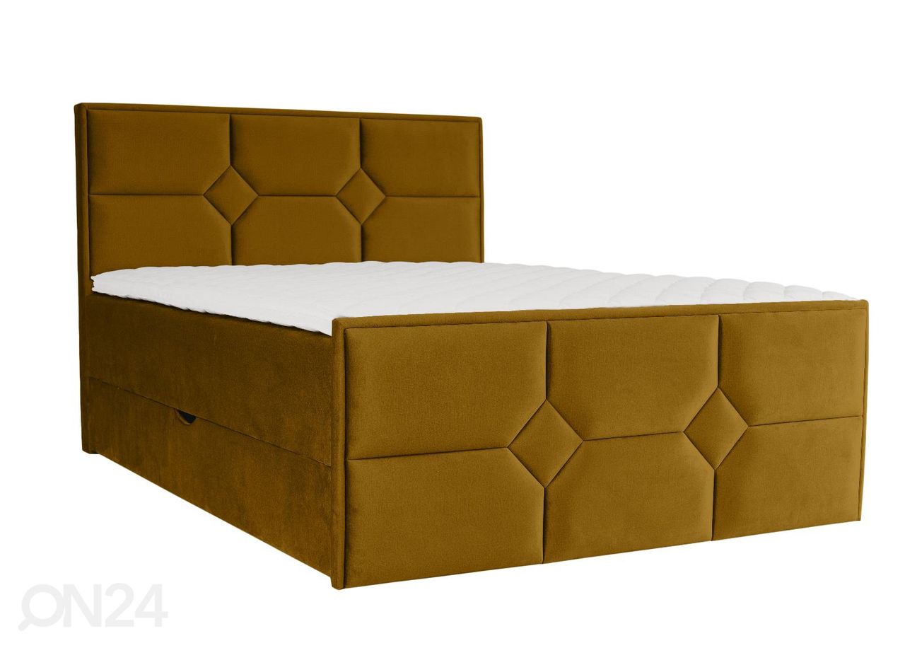 Sime Beds Континентальная кровать с ящиком для хранения Helena Mosaiik 140x210 см увеличить