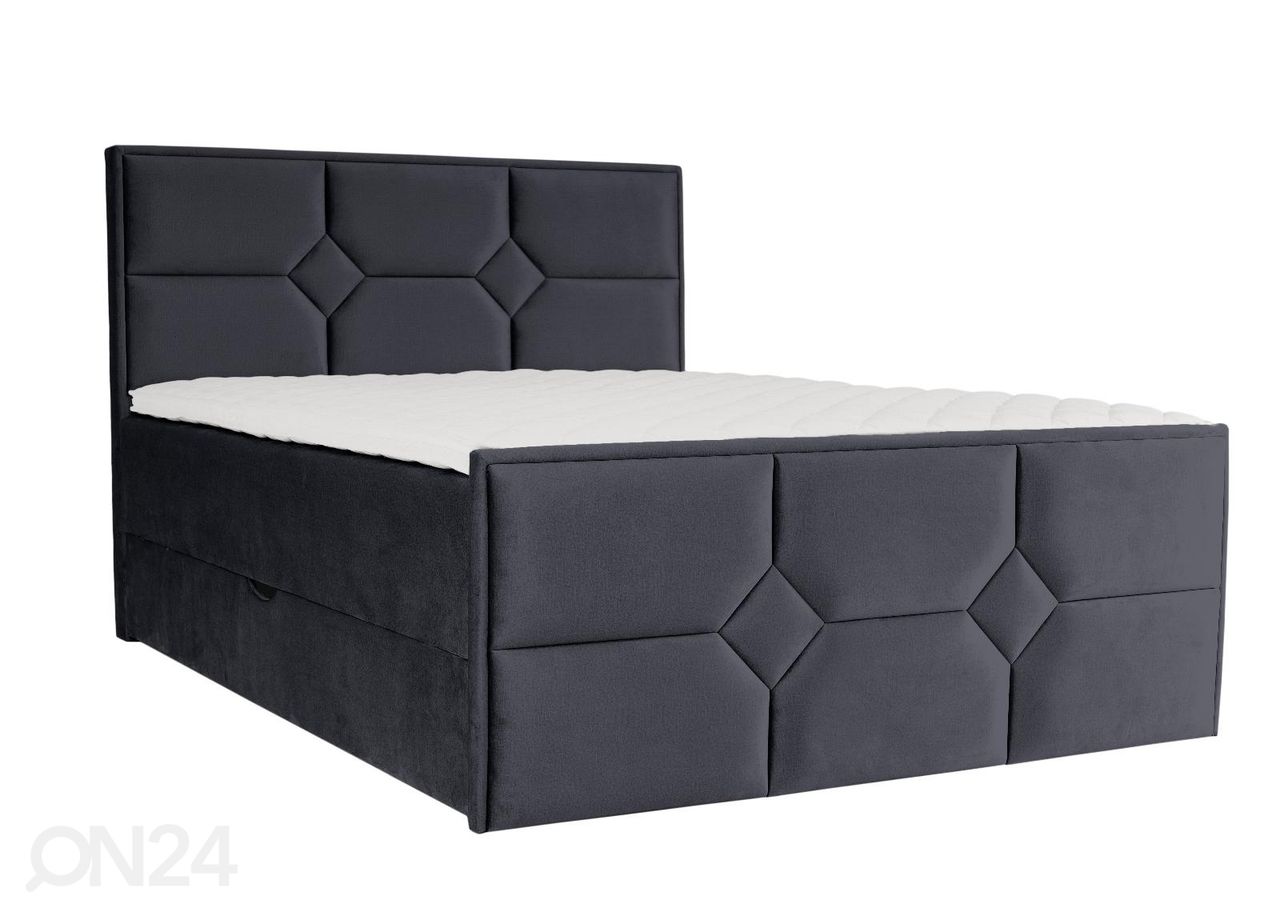 Sime Beds Континентальная кровать с ящиком Helena Mosaiik 200x210 см увеличить