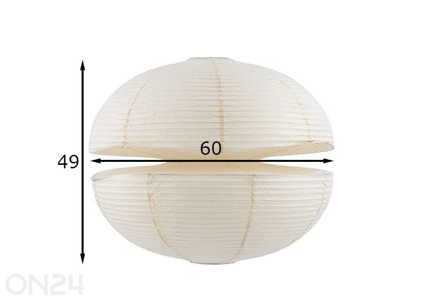 Абажур Mela 60 размеры