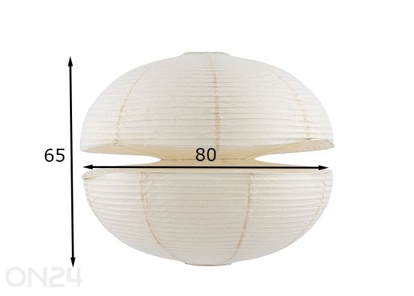 Абажур Mela 80 размеры