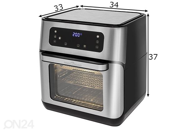 Аэрофритюрница ProfiCook PCFR1200 размеры