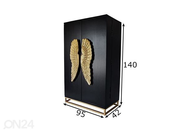Барный шкаф Angel размеры