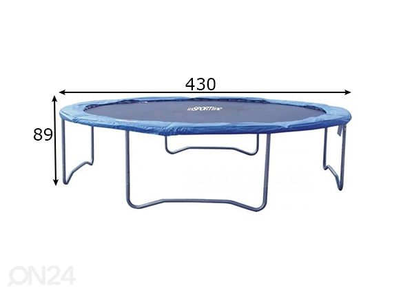 Батут 430 см размеры
