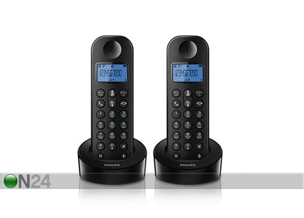 Беспроводной настольный телефон Philips D120 (2 шт)