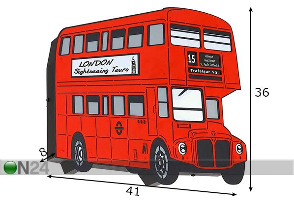 Бра Buss размеры