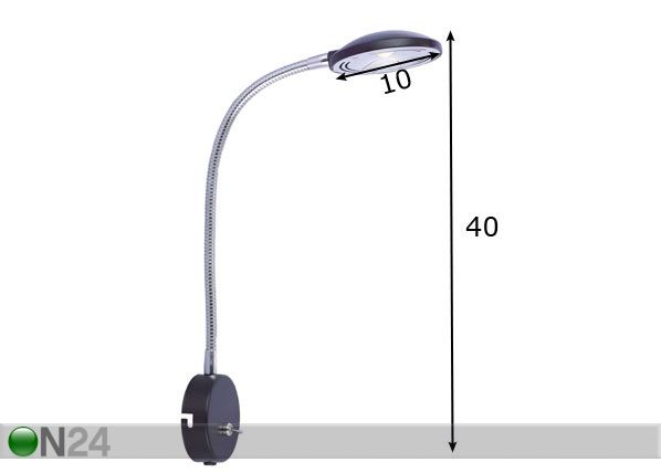 Бра Chicago LED размеры