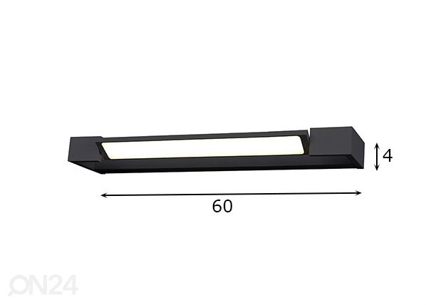 Бра Dali (3000K) 60 cm размеры