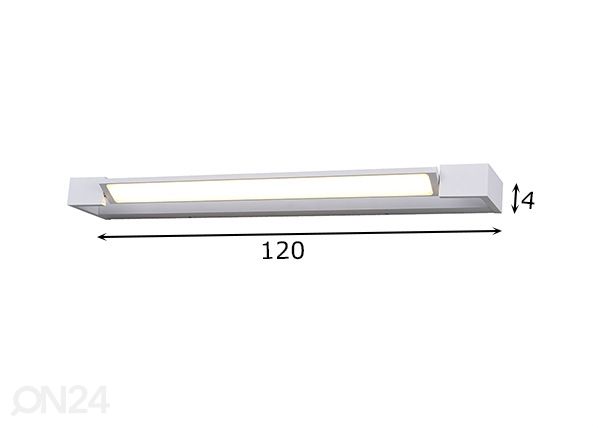 Бра Dali (4000K) 120 cm размеры