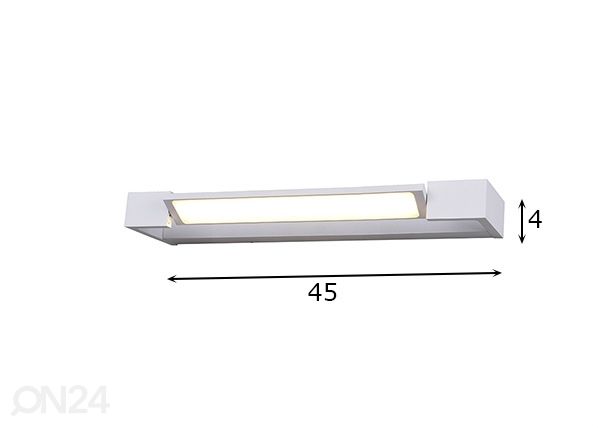 Бра Dali (4000K) 45 cm размеры