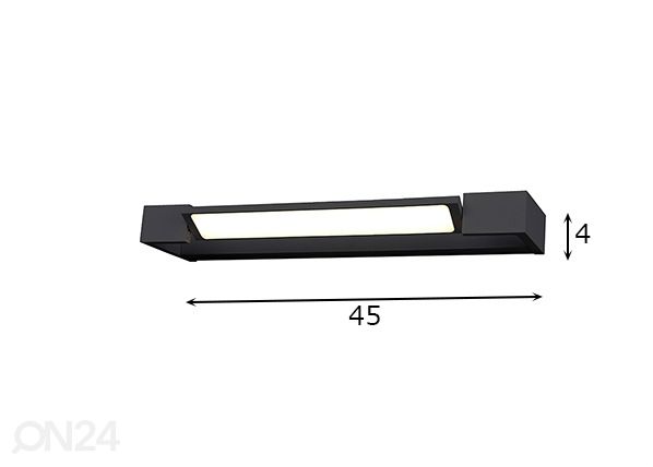 Бра Dali (4000K) 45 cm размеры