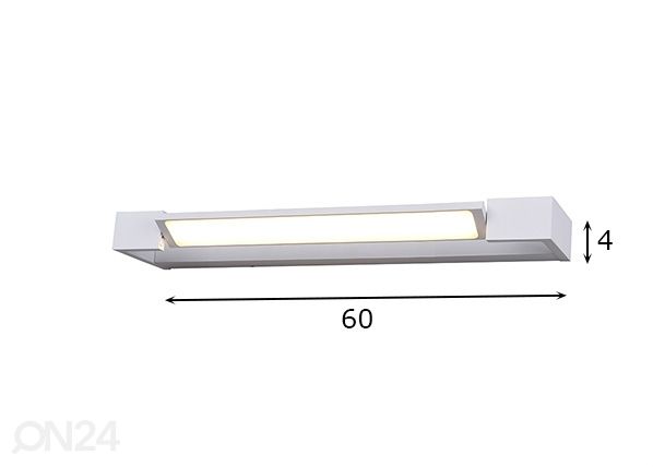 Бра Dali (4000K) 60 cm размеры