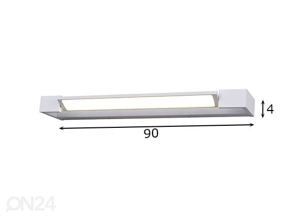 Бра Dali (4000K) 90 cm размеры