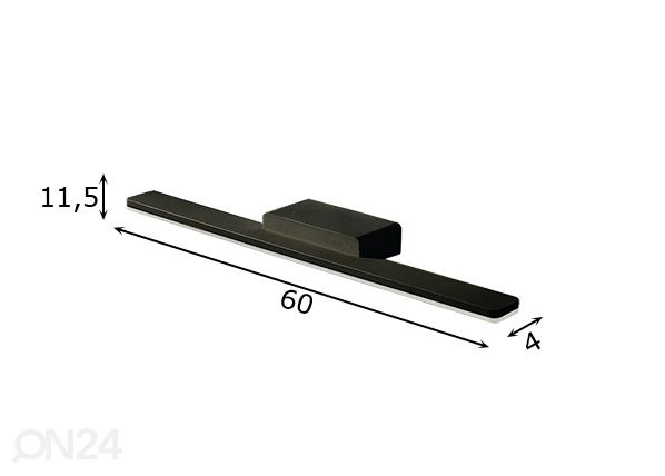 Бра Epsilon 60 cm (3000K) размеры