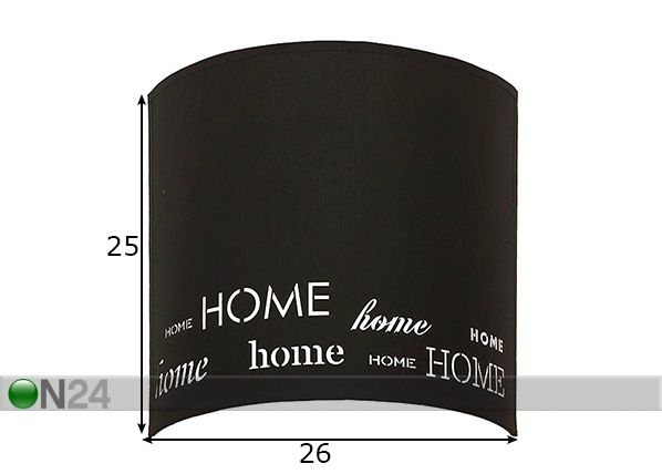 Бра Home размеры