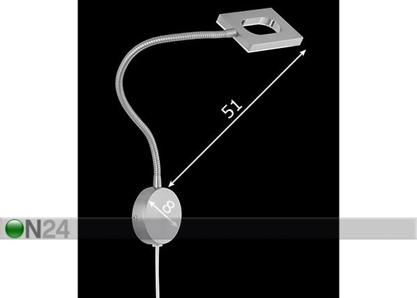Бра Les Mans LED размеры