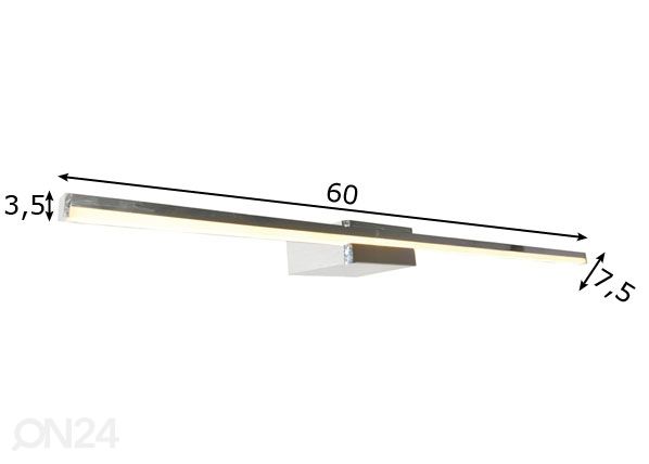 Бра Nobli 60 cm LED размеры