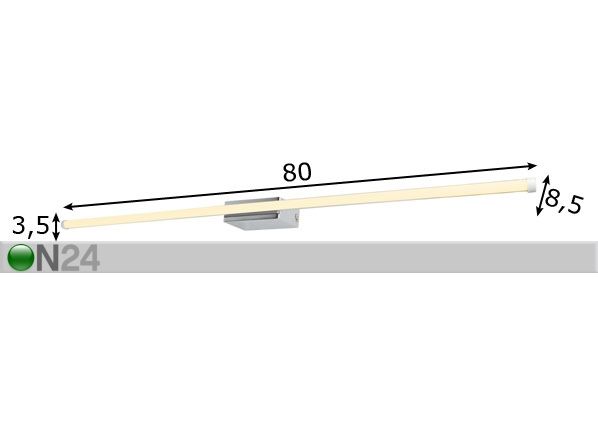 Бра Nobli 80 cm LED размеры