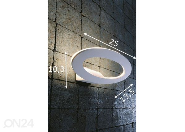 Бра Oval II LED размеры