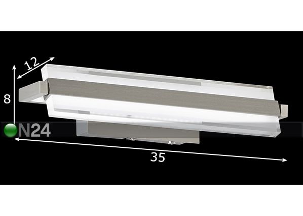 Бра Paros LED размеры