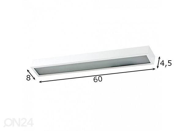 Бра Rado 90 cm (4000K) размеры