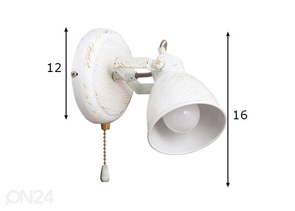 Бра Vivienne размеры