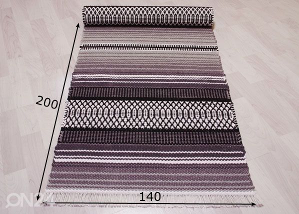 Веревочный ковер Berta размеры