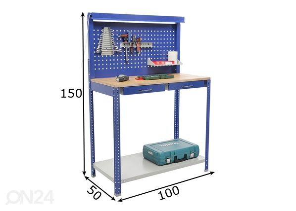 Верстак Garage Set 1 размеры