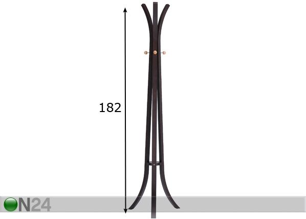 Вешалка Sticks размеры
