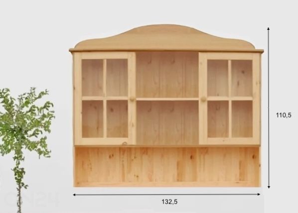 Витрина на стену размеры