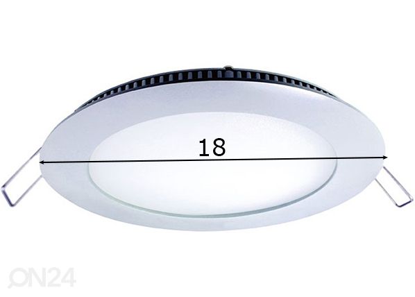 Встраиваемый светодиодный светильник Slim размеры
