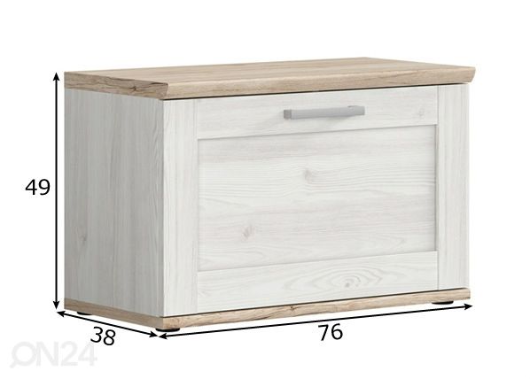Галошница 76 cm размеры