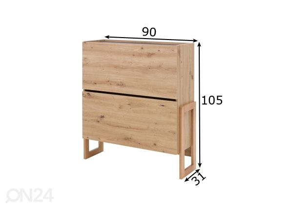 Галошница 90 cm размеры