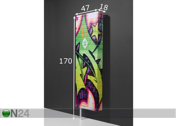Галошница Graffiti размеры