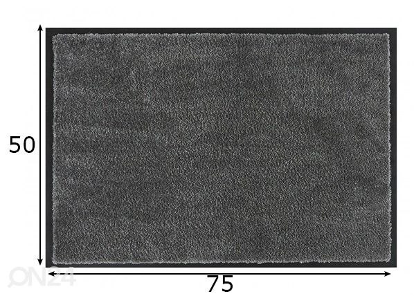 Дверной коврик 50x75 см размеры