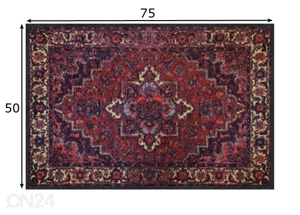 Дверной коврик Babylon 50x75 см размеры