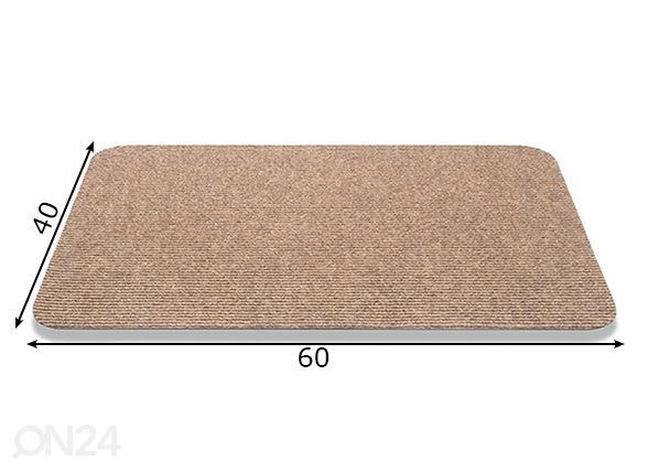 Дверной мат Speedy 40x60 см размеры