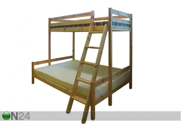 Двухъярусная кровать Trio 90- и 140x200 см